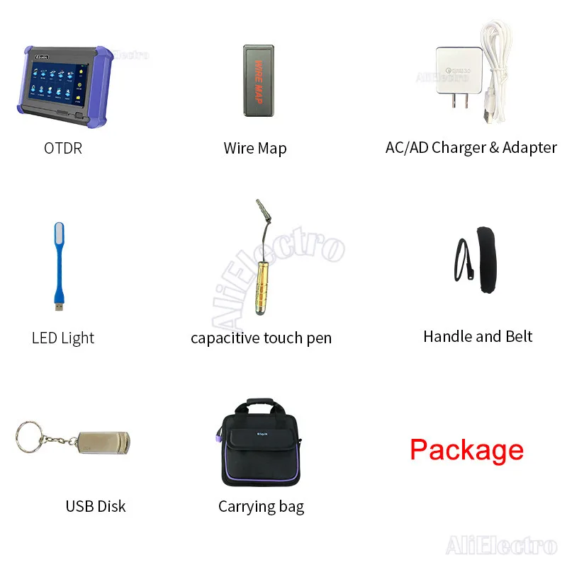 Мини-рефлектометр высокой плотности 1550 нм 22 дБ