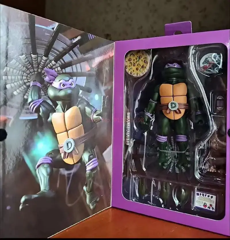 Neca Pizza Club Маскировка Черепахи Фигурки Леонардо Лидов Tmnt Черепашки SHF Аниме