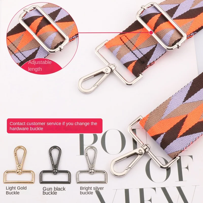 Bag Strap 5cm Handbag Waist Wide Shoulder Bag Strap Shoulder Strap Shoulder Strap Replacement Strap Accessories Bag Partially