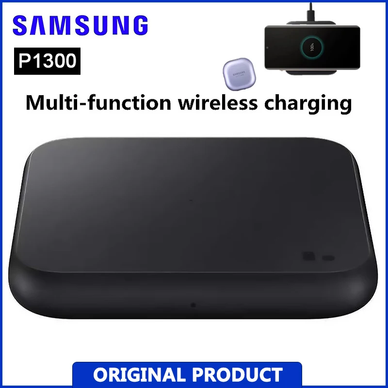 

Original QI Wireless Charger Fast Charge 15W Pad for Samsung Galaxy S22 S21 S20 Ultra S10 S9 S8 Plus Note8 Note9,EP-P1300