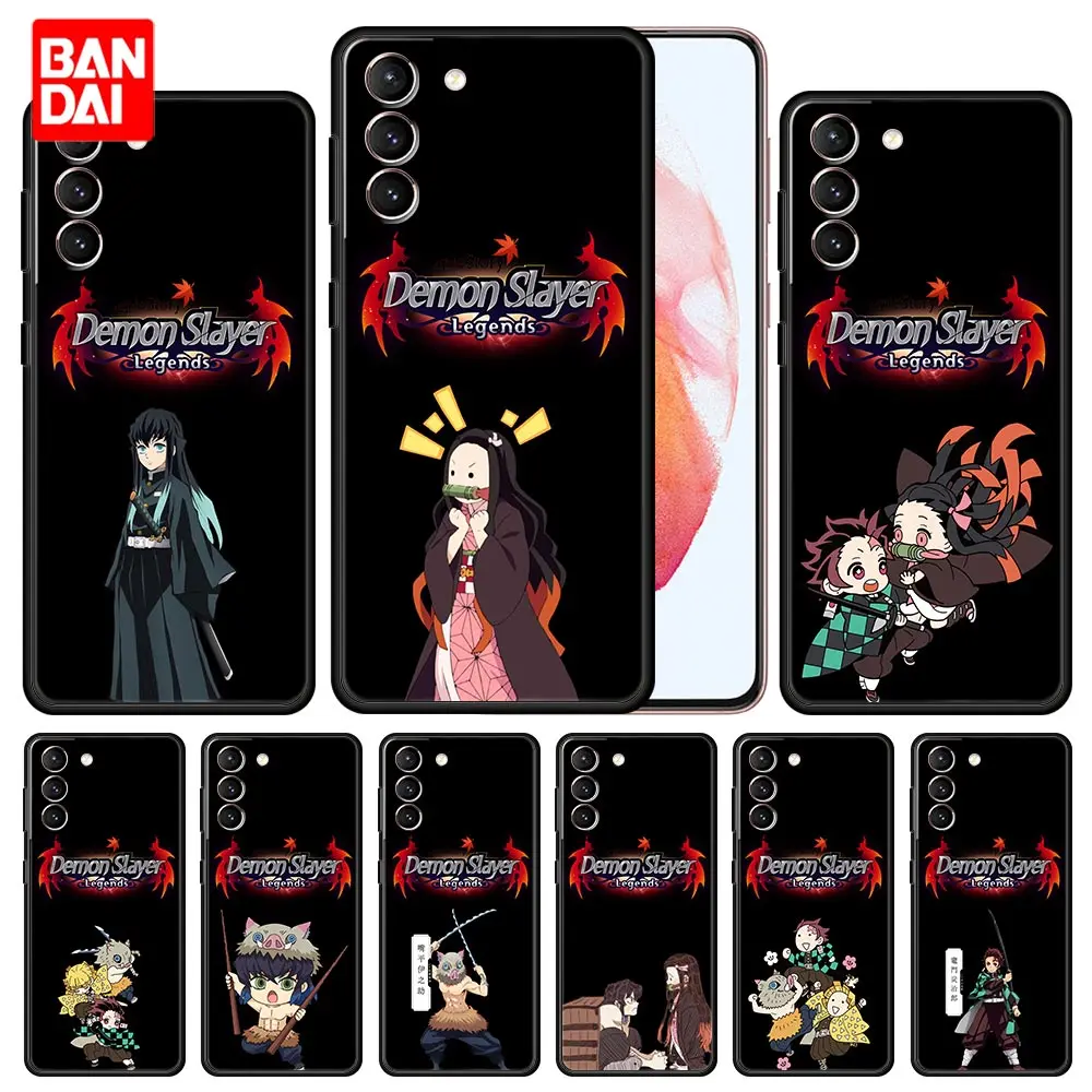 

Phone Case for Samsung Galaxy S20 FE S21 S10 S9 Plus Ultra 5G S20fe S21fe S20ultra Bag Japan Armor Korea Anime Demon Slayer