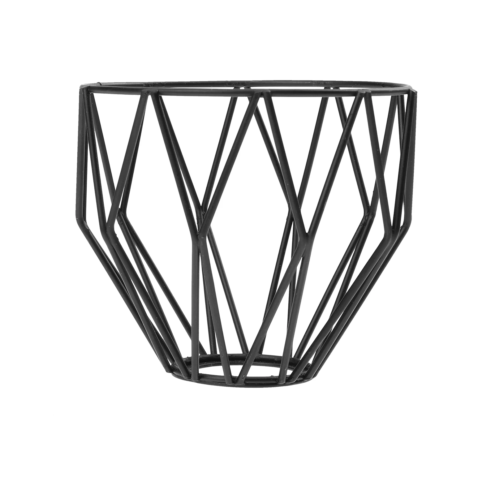 

Lampshade Light Cover Home Wrought Iron Aisle Accessory Upholstery Trim Hollow Decorative Metal Line Pendant Chandelier plafond