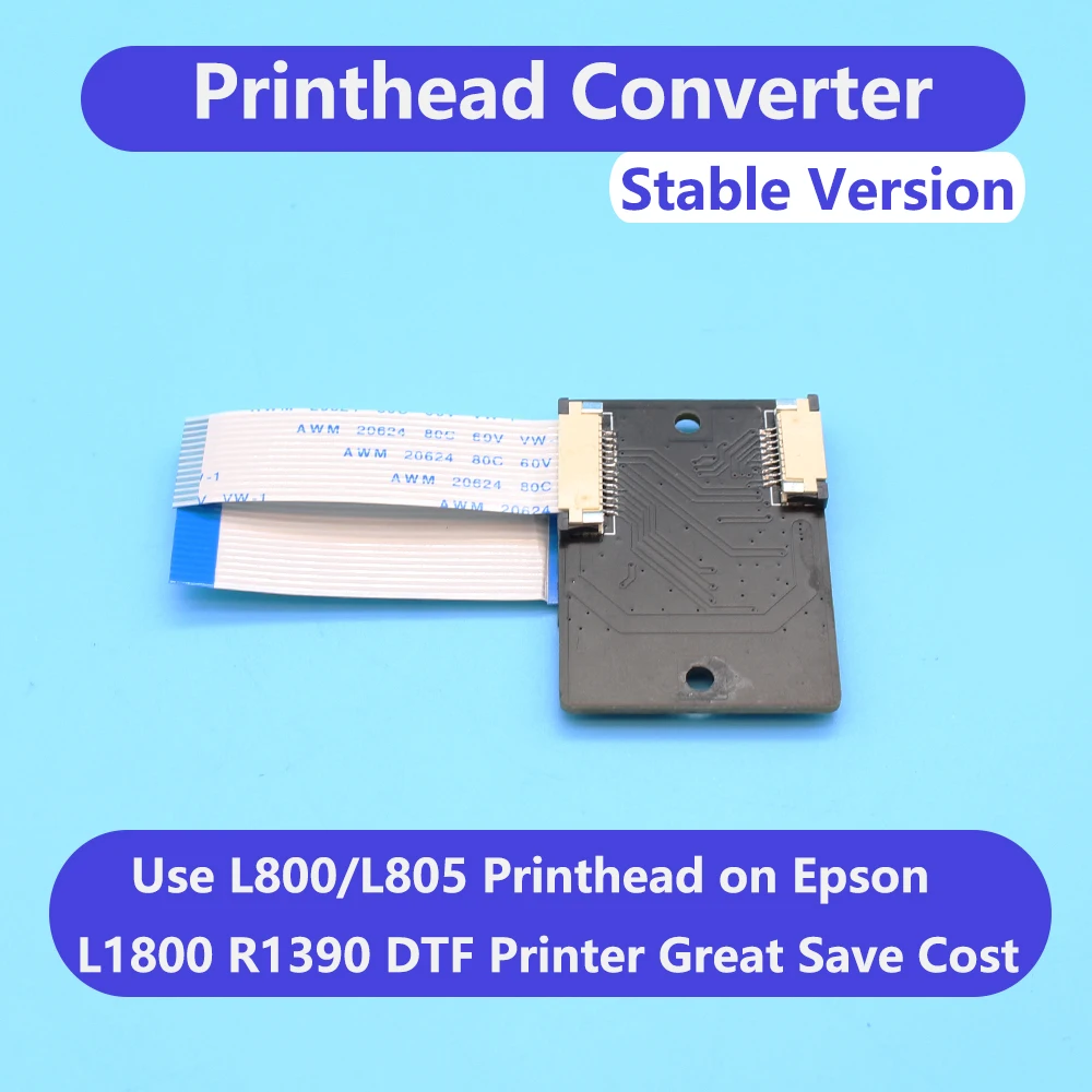 

Адаптер для печатающей головки для УФ-принтера Epson L1800 R1390 DTF для использования L805 L800 печатающая головка преобразователь платы трансформатор карты