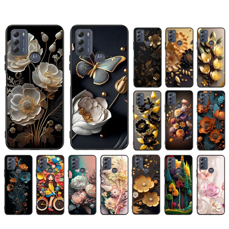 Цветочное дерево для девушек модели Moto G10 G20 G30 G100 G Power G13 G23 G31 G32 G50 G60 E22 E20 E30 E40 E32 Edge 20