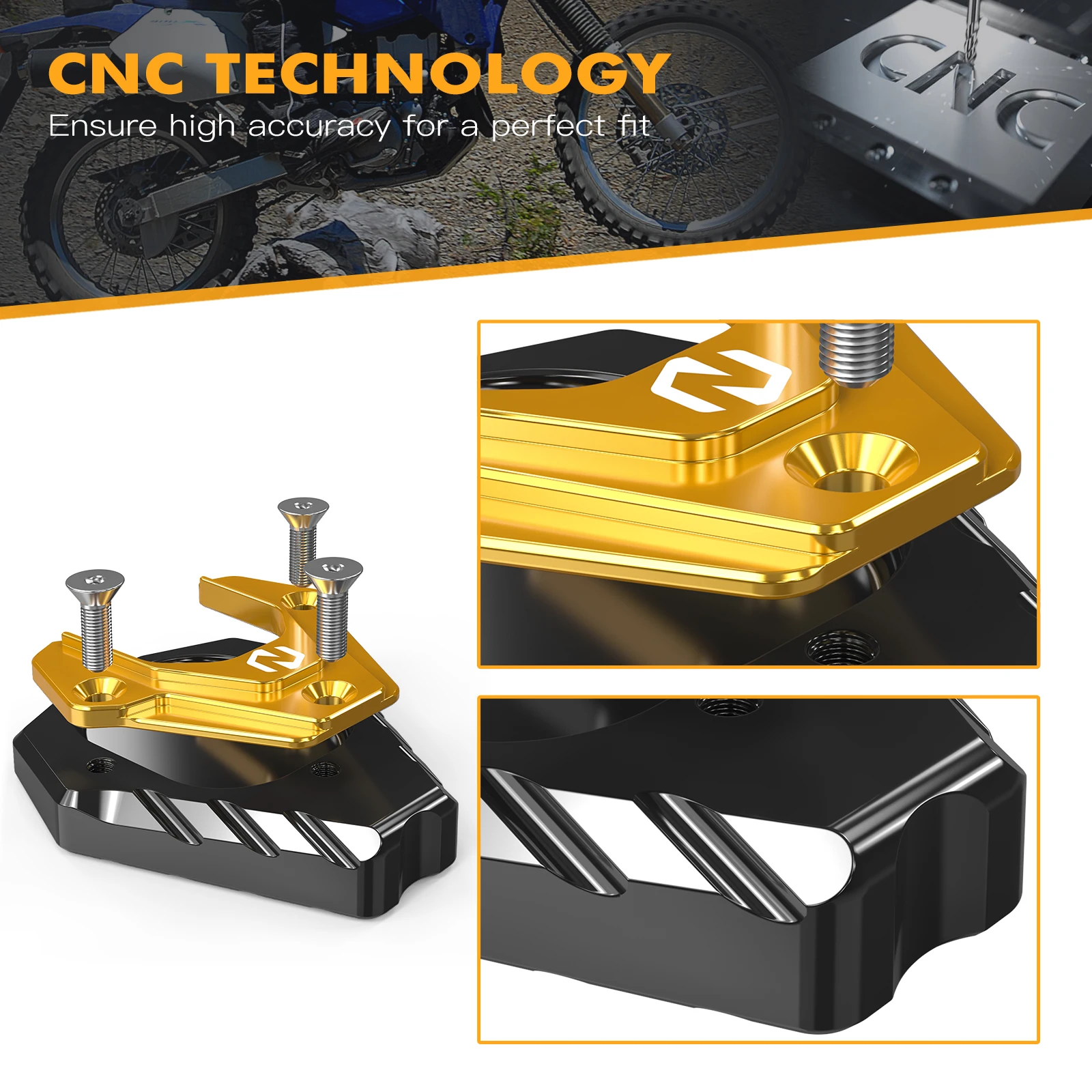 NiceCNC для Suzuki DRZ400SM 2005-2024 DRZ400S 2000-2024 2023 DR-Z 400S 400SM 400 S SM Удлинитель боковой подставки