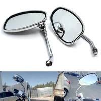 universal 10mm motorcycle rear view mirror oval rear view mirror for yamaha mt 07fz 07 fj 09 mt 09srfz 09 fz1 fazer fz16