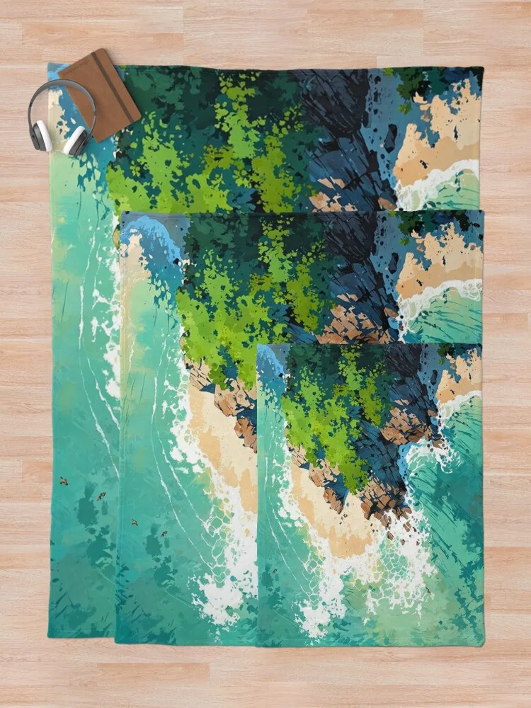 Одеяло Carribean Coastline мягкое большое одеяло одеяла для дивана-кровати