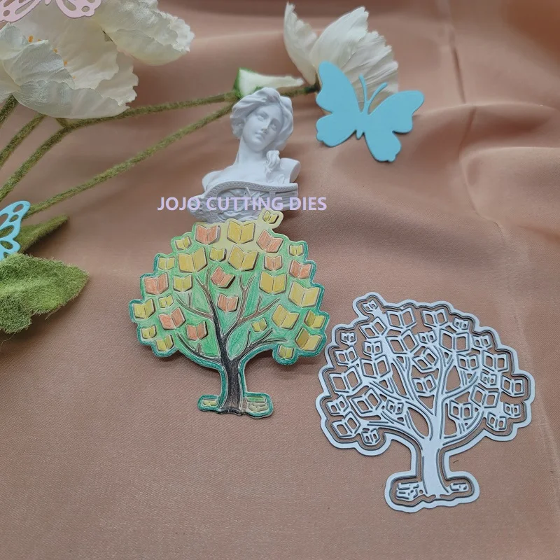 

DIY Greeting Card TREE OF LIFE Scrapbook Embossing Papercutting Metal Cutting Dies Manual Punch Stencil Handicraft Knife Mold