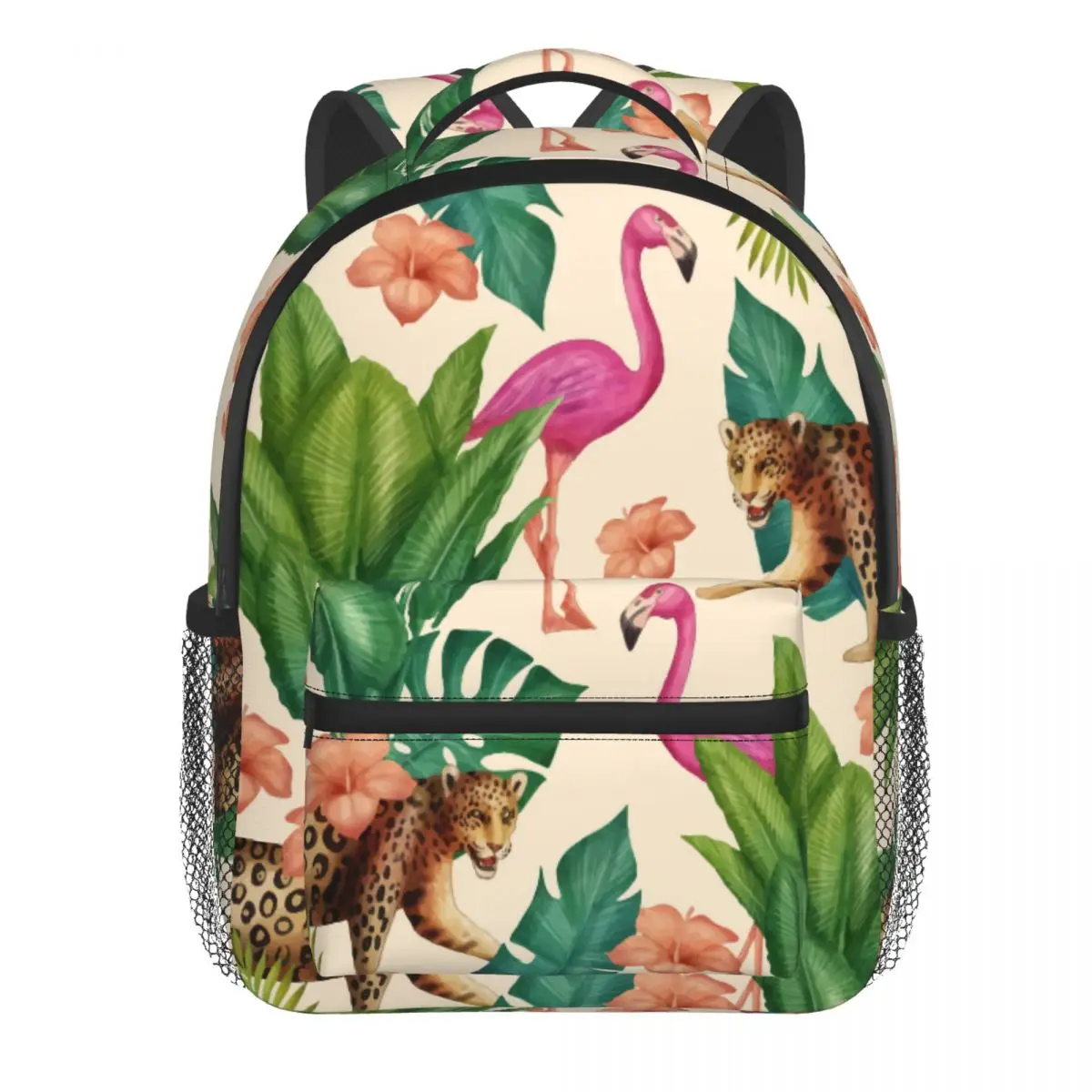 Tropical Animals Baby Backpack Kindergarten Schoolbag Kids Children School Bag