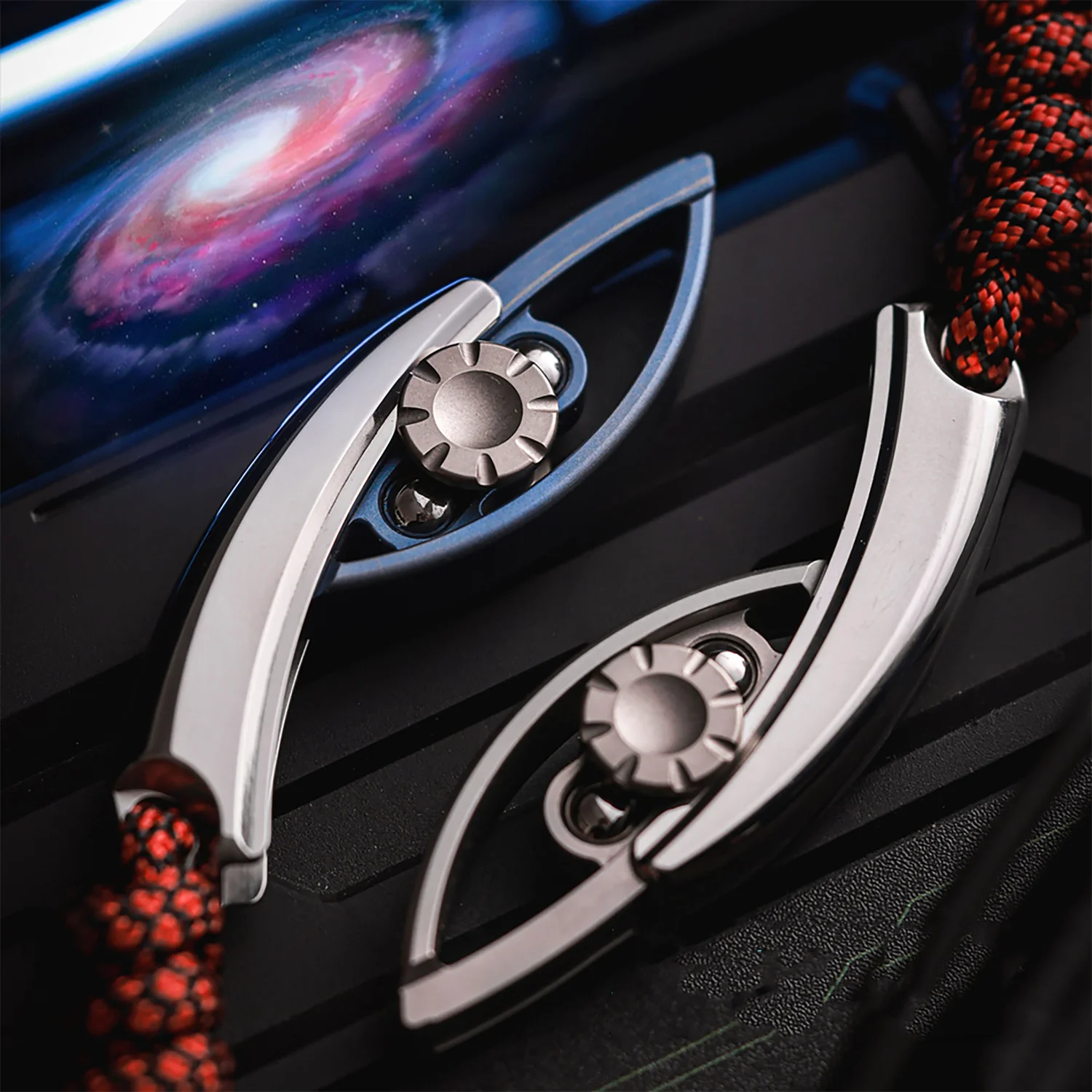 

EDC титановый сплав, композитный Спиннер для пальцев, игрушка-антистресс, игрушки для декомпрессии, металлический кулон