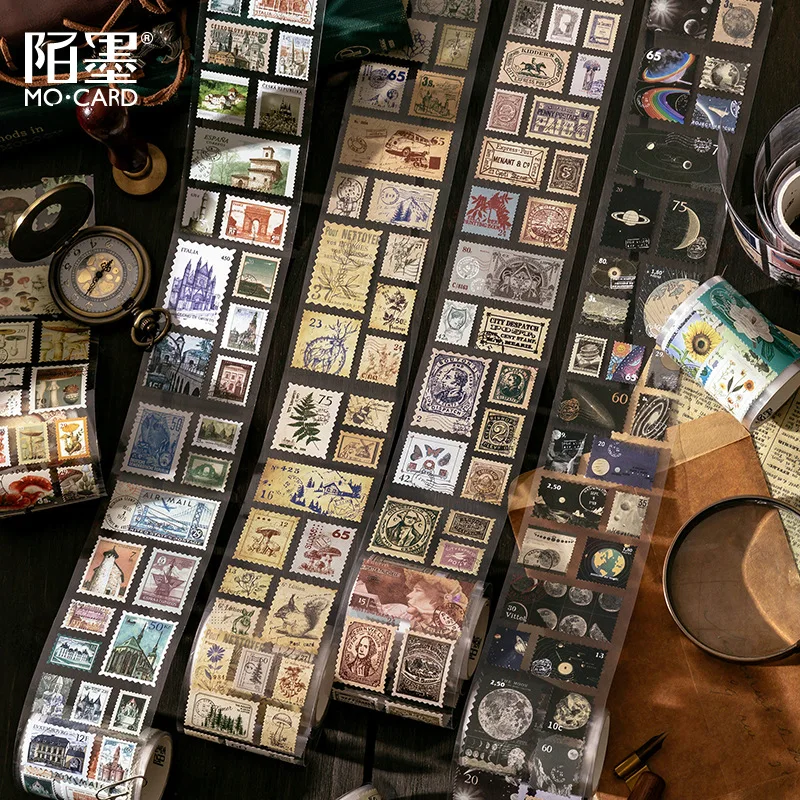 

1pcs/1lot Decorative Adhesive tapes natural post office Scrapbooking DIY Paper Scrapbooking Stickers