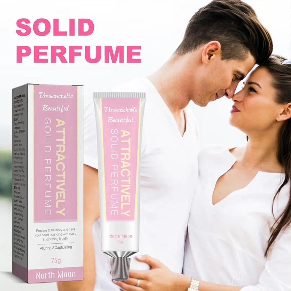 

1pcs Pheromone Solid Women Men Portable Solid Antiperspirant Balm Deodorant Natural Fragrance Body Long Lasti D6e0