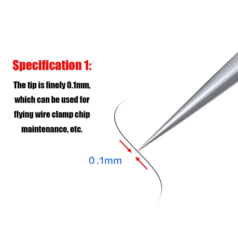 Ручной прецизионный пинцет AIXUN из легированной стали 0 1 мм 15 для материнской