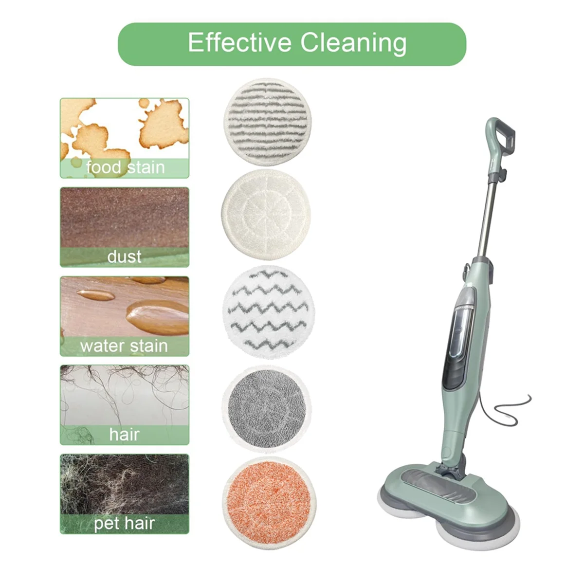 10 шт. подушечки для швабры S7000 S7001TGT S7005 S7020 серии сменная подушечка паровой твердых