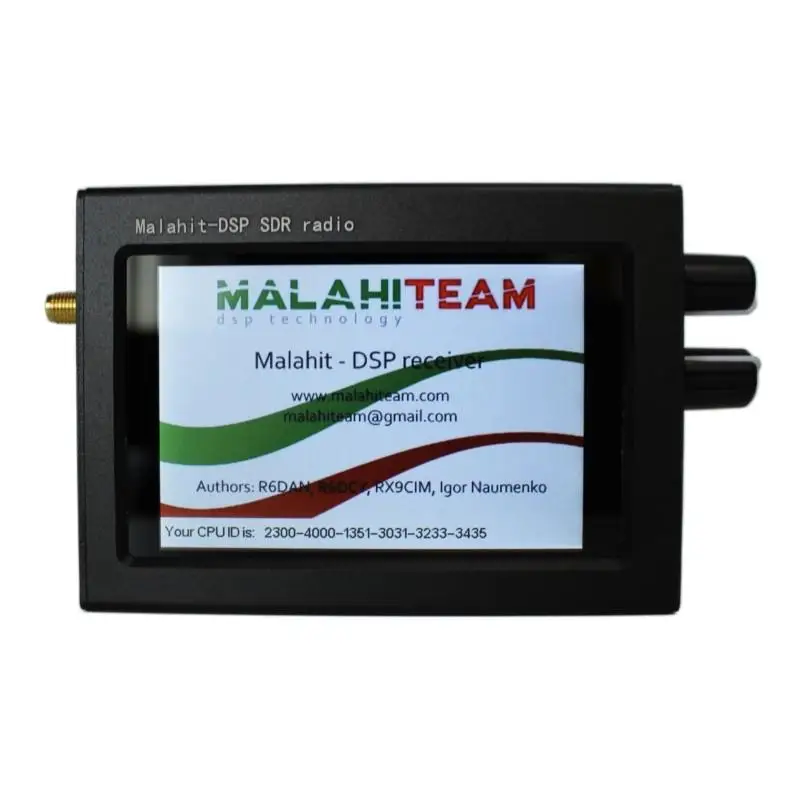 

Версия 1. 10c Malahit Φ SDR программное обеспечение радио DSP шумоподавление полный режим 50k-2GHZ