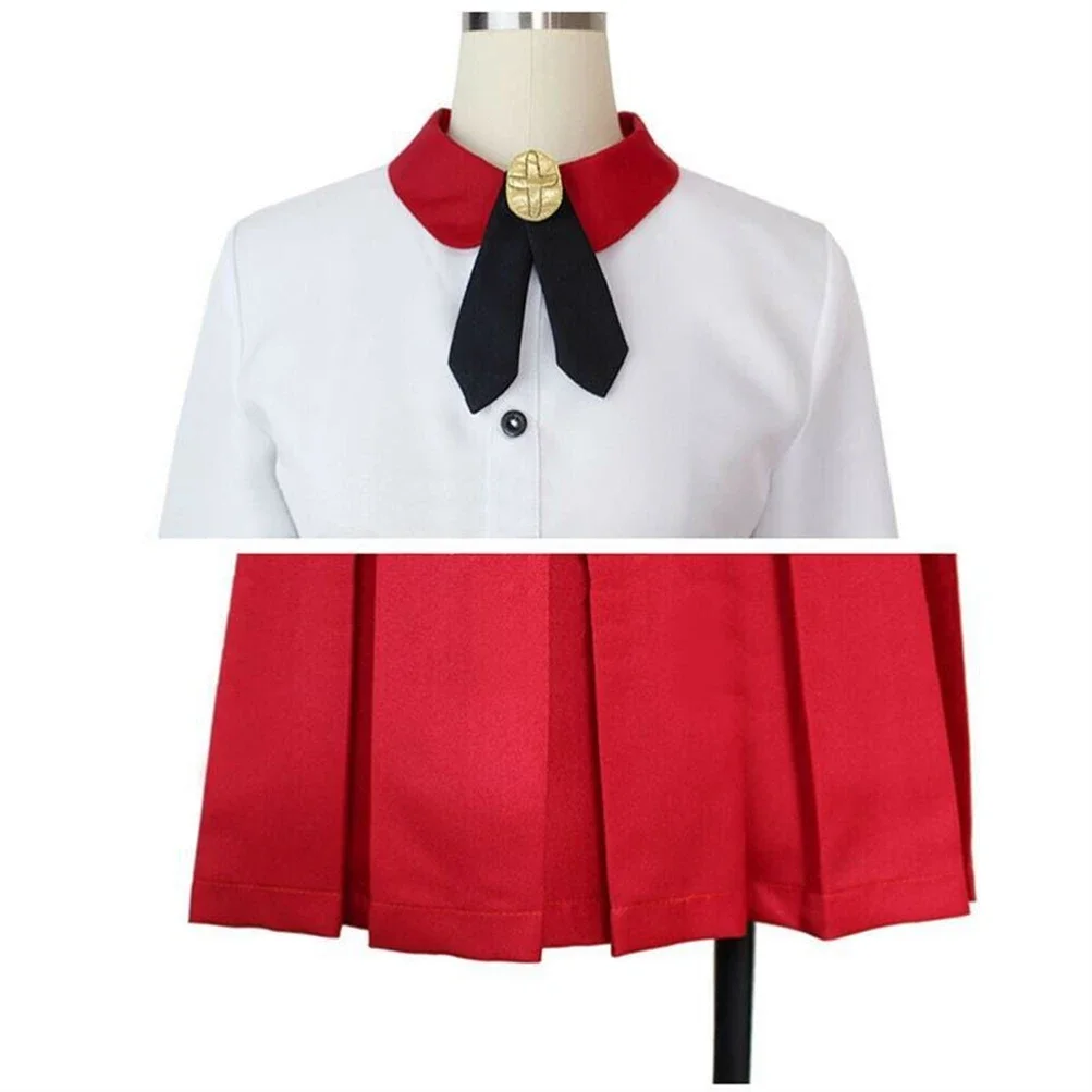 Унисекс аниме косплей костюмы Takimoto Hifumi Хэллоуин Униформа Индивидуальный размер