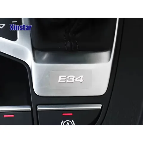 5 шт., автомобильные наклейки из нержавеющей стали для BMW E30, E34, E36, E39, E46, E60, E87, E90, F10, F20, F30