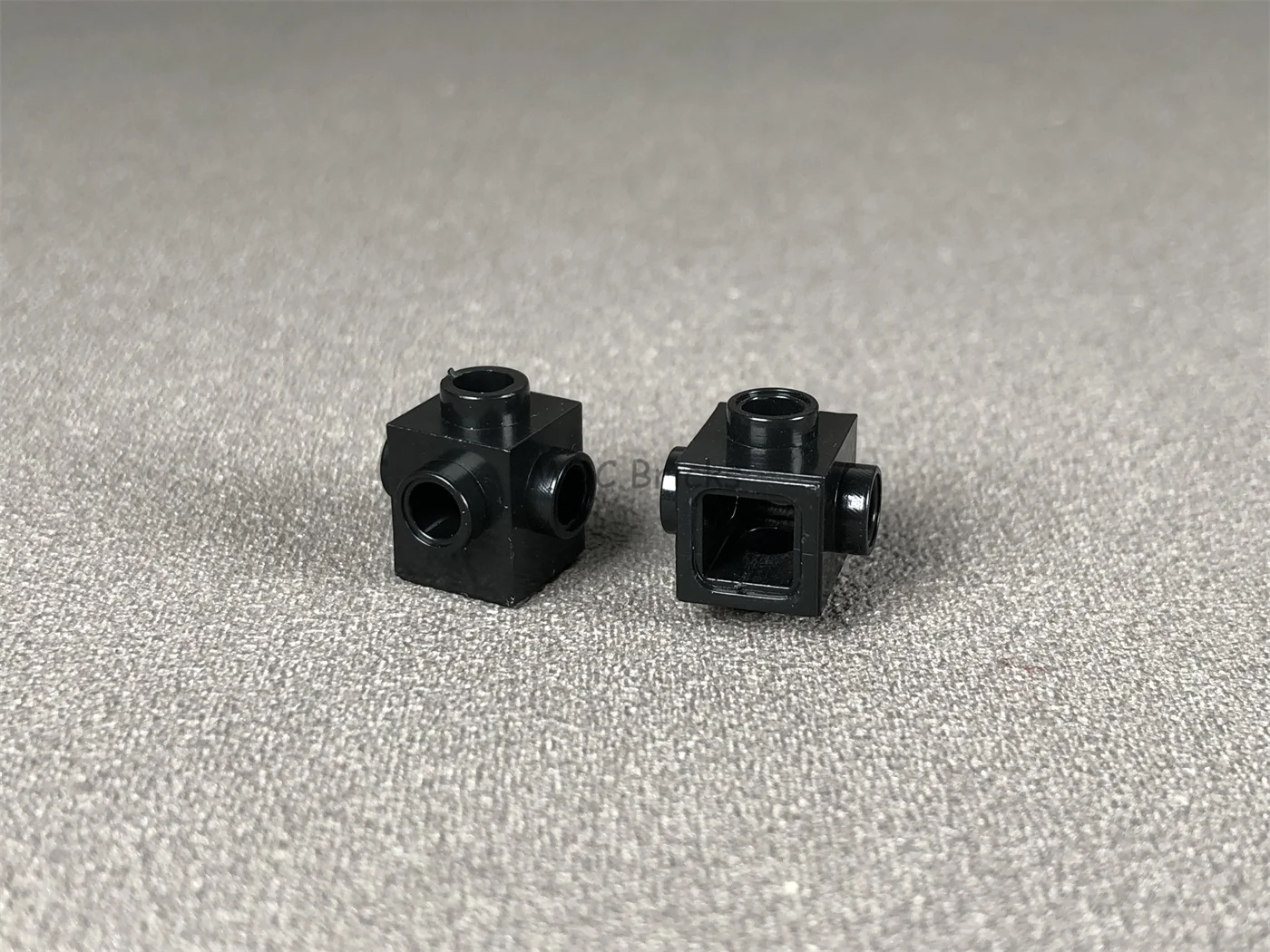 50 шт./лот MOC кирпичи модифицированные 1x1 с шипами по 4 сторонам 4733 сборные