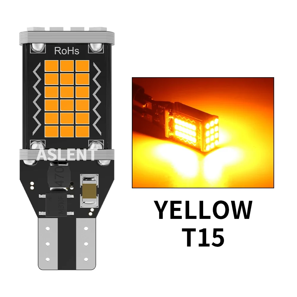 4x T15 W16W 921 912 T16 902 LED 2016 48smd Лампы высокой мощности Супер яркая замена для автомобиля