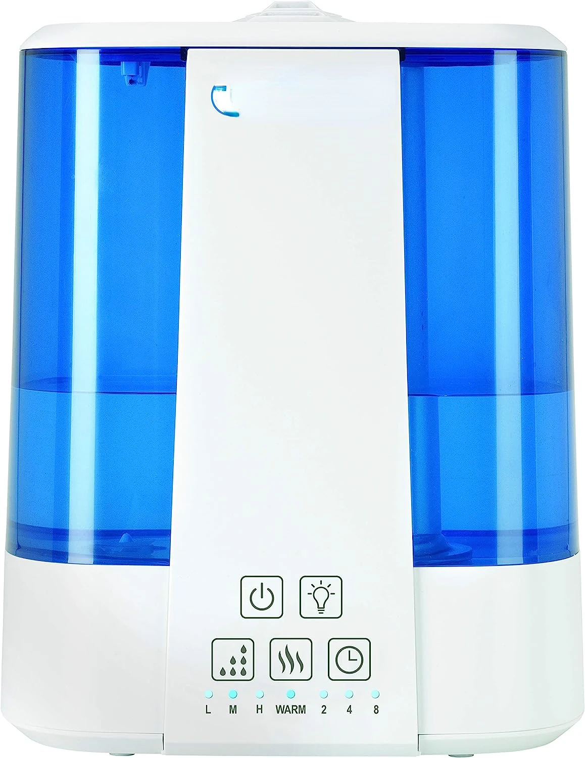 

Ultrasonic Warm & Cool Mist Humidifier, 100 Hrs. Run Time, 2 Gal. Tank, 560 Sq. Ft. Coverage, Quiet, Filter Free, Essential