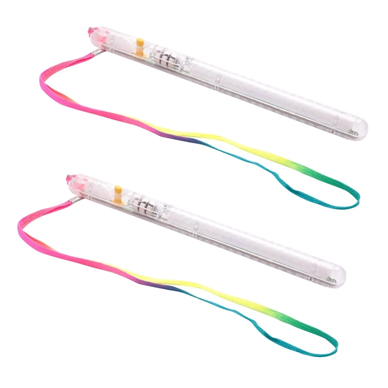 

2X LED Color Flash Mode Neon Stick Light Glow Stick Festival Evening Party