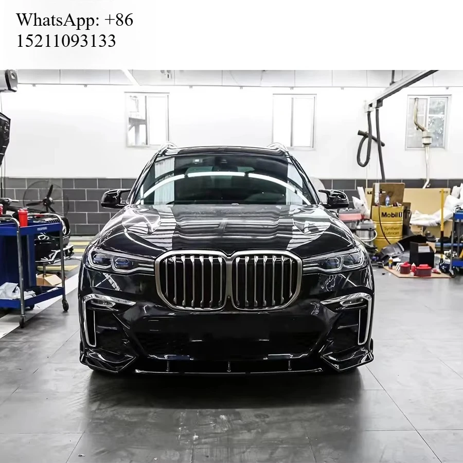 Фото Комплекты для тюнинга кузова автомобиля X7 G07 Black Knight: внешние автозапчасти, бамперы, обвесы для модернизации кузова №1