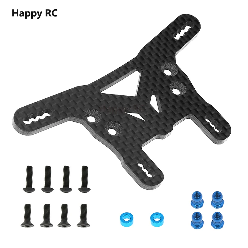 

Carbon fiber front suspension bracket butterfly rack op upgrade for 1/10 TAMIYA XV02 58707 parts