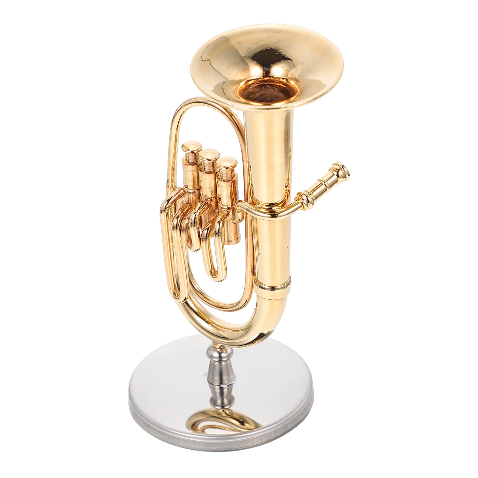 Baridong украшения офисный декор медный настольный баритон мини домашний 24-каратный