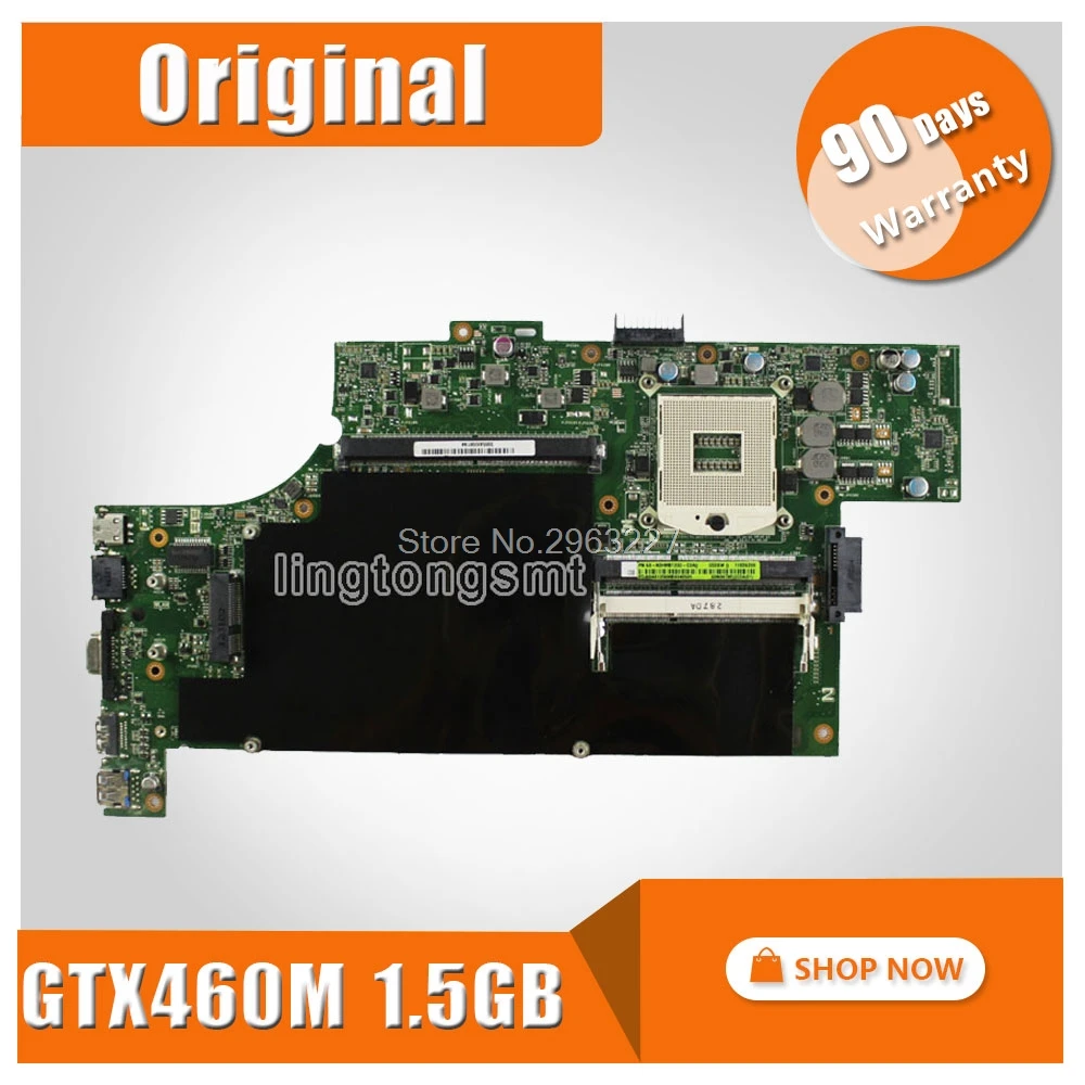 

G53SX Motherboard REV2.0 For Asus G53S G53SX VX7 VX7S Laptop motherboard G53SX Mainboard G53SX Motherboard test 100% OK