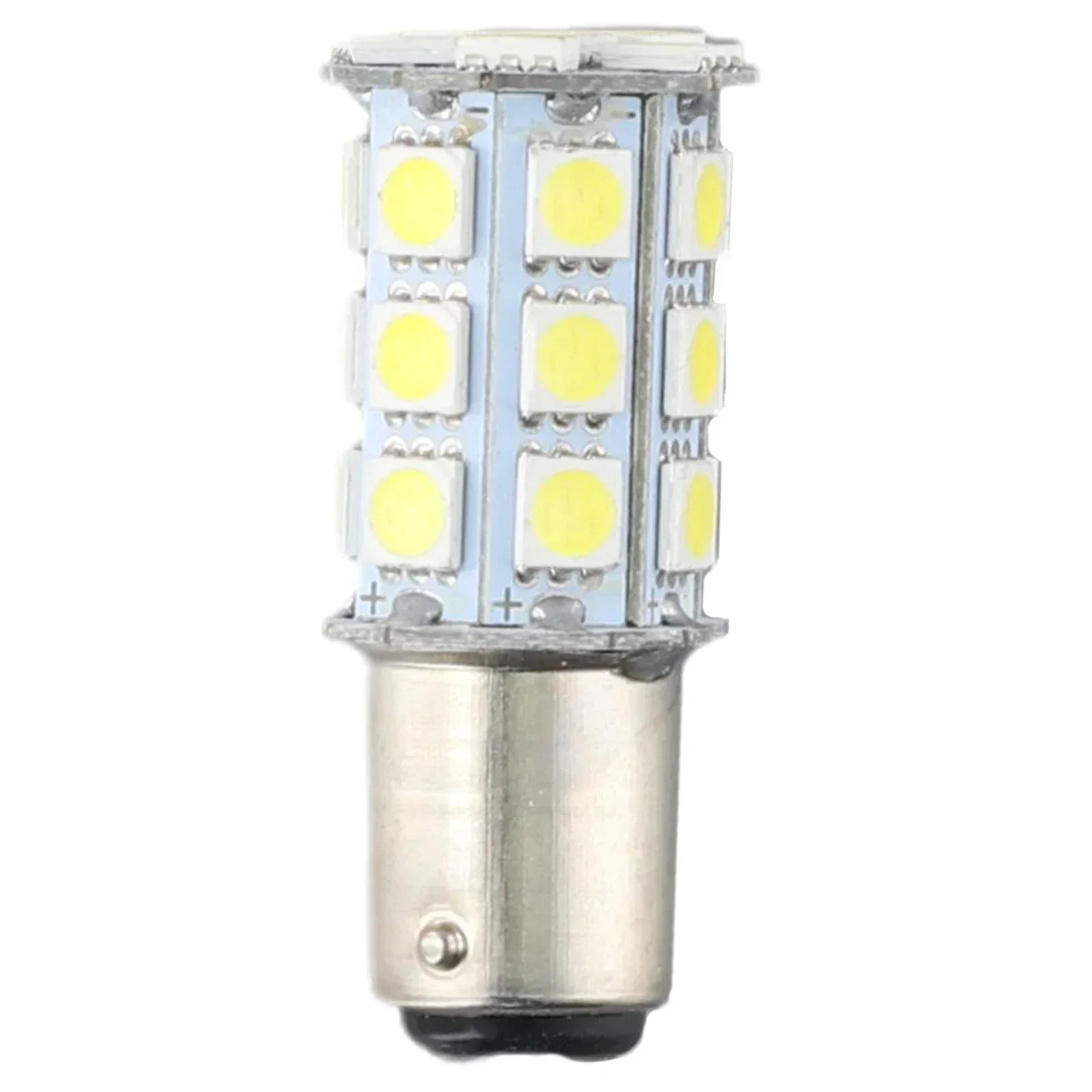 Запчасти LED Белый 1 шт. 27-SMD BA15D 6000K 1004 1076 1142 Внутренние фонари для лодки Лампы