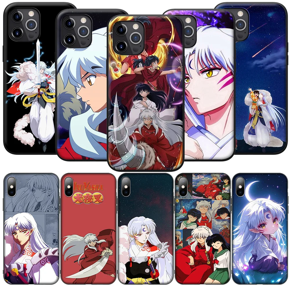 SK92 Inuyasha Sesshomall Phone Soft Case for Xiaomi Redmi 13 12C 12 10C 10 9C S2 9T 10A 9A 9 8A 8 7A 7 6A 6 Pro NFC