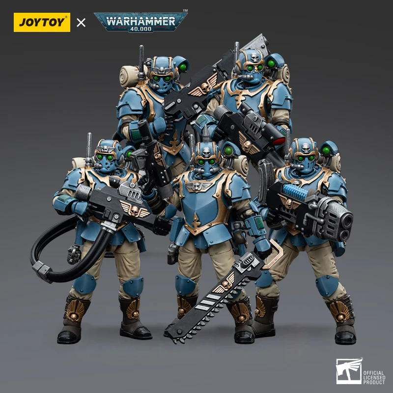 

Pre-Sale Joytoy 1/18 Warhammer 40K Astra Militarum Tempestus Scions Squad 55Th Kappic Eagles Tempestor Action Figure Model Toys