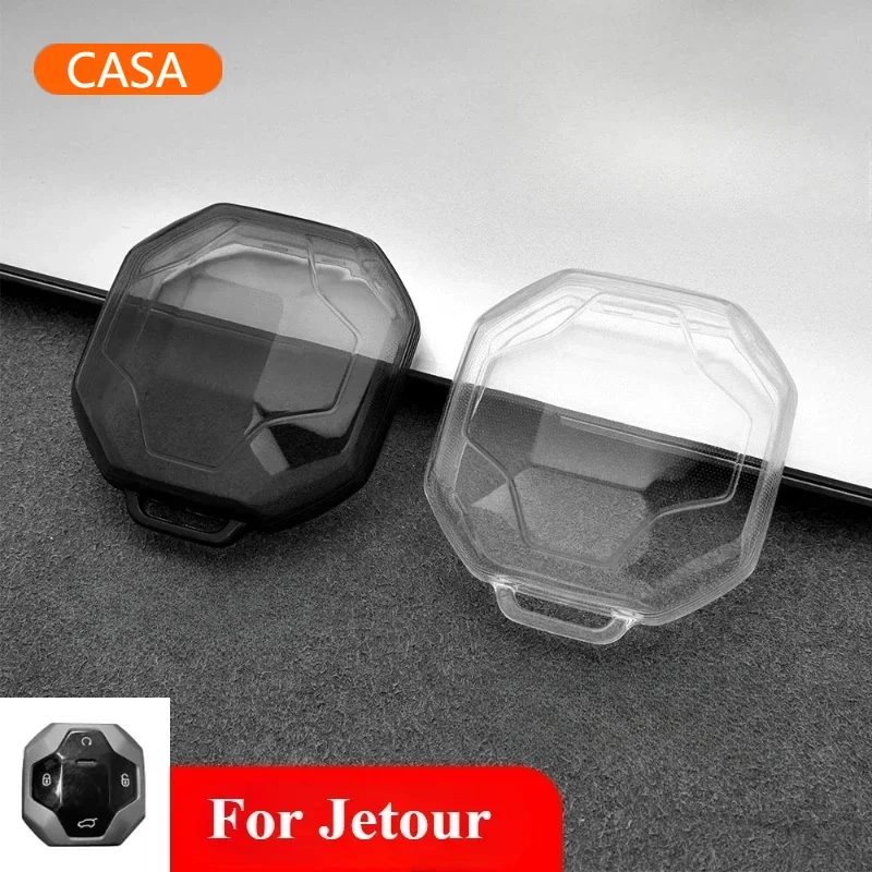 Для Jetour Traveler Shanhai T2 автоматический прозрачный чехол для ключей устойчивый к