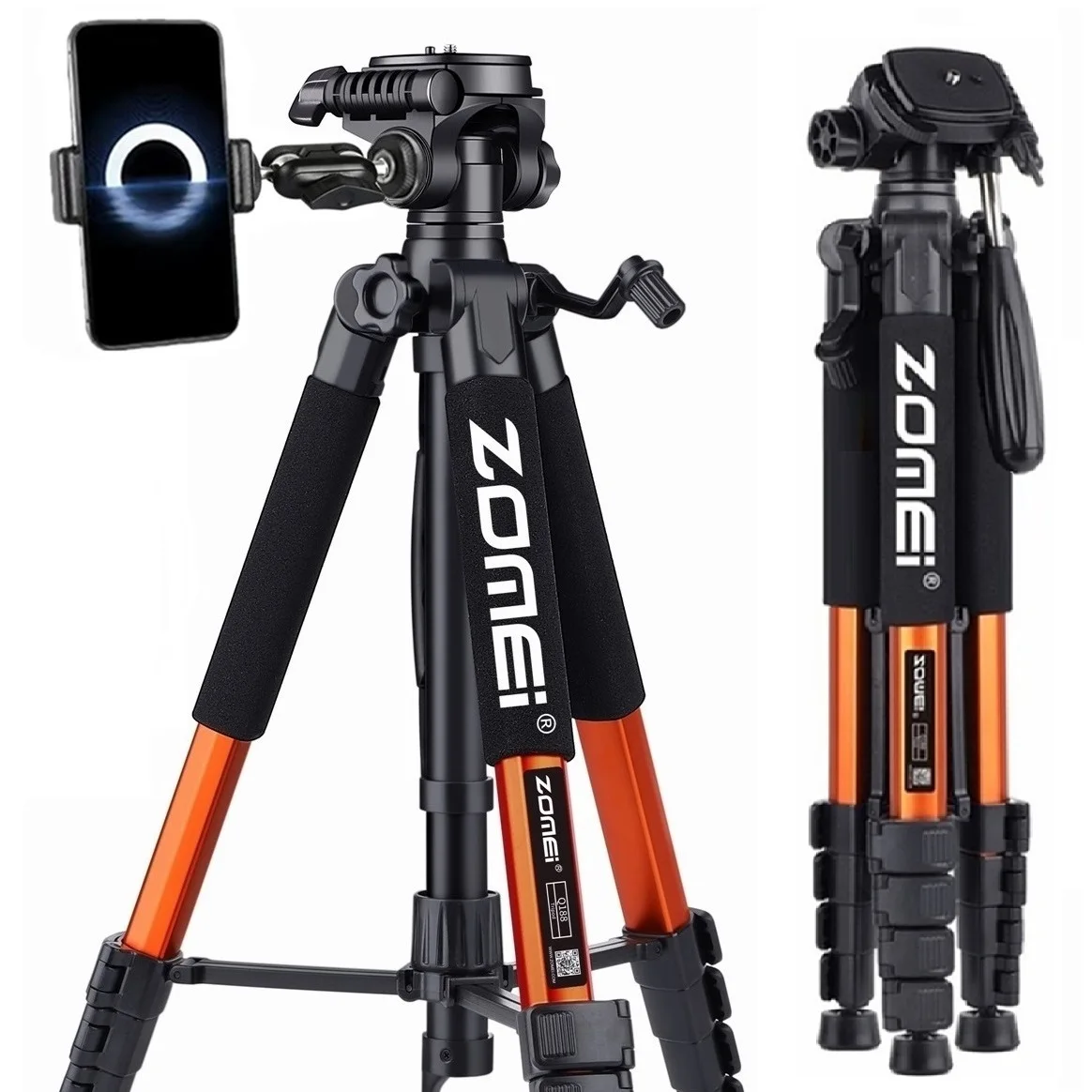 Многофункциональный панорамный фотографический легкий штатив с регулируемой