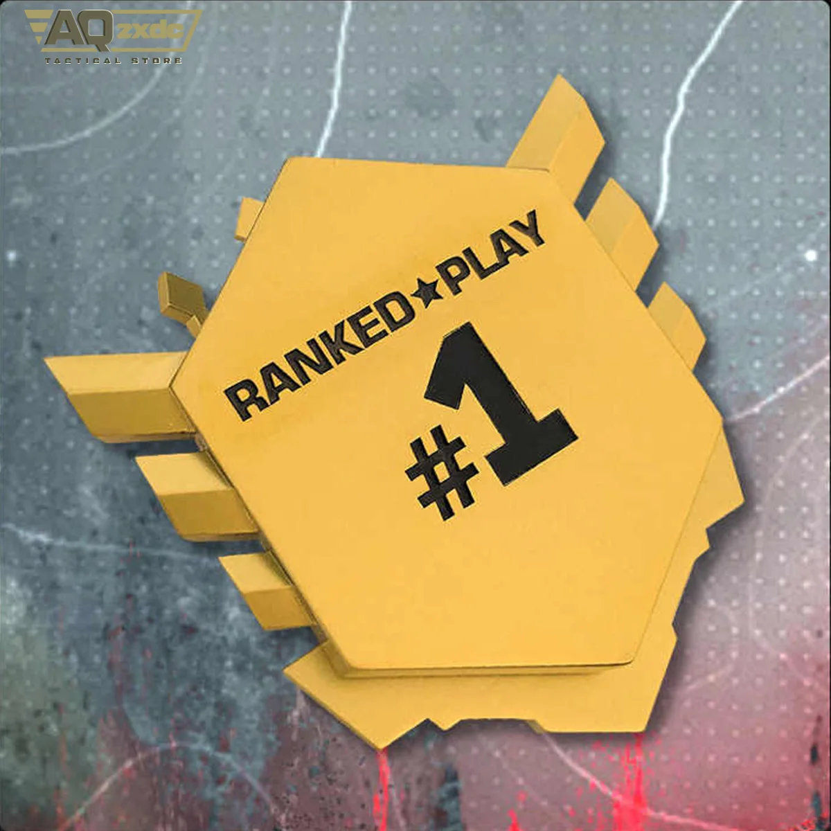 Фото AQzxdc Crown Skull Oendant MW 2 Call of Duty COD Black Ops 6 Season Rank TOP250 Модель черепа Короны Периферийный магнитный кулон №5