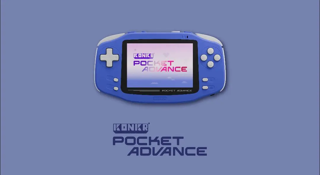 AYANEO KONKR Pocket Advance — портативная ретро-игровая консоль в классическом дизайне GBA, портативный карманный игровой плеер, ретро-игровая консоль. (art.: 3920dccb7eee4) - 3920dccb7eee4