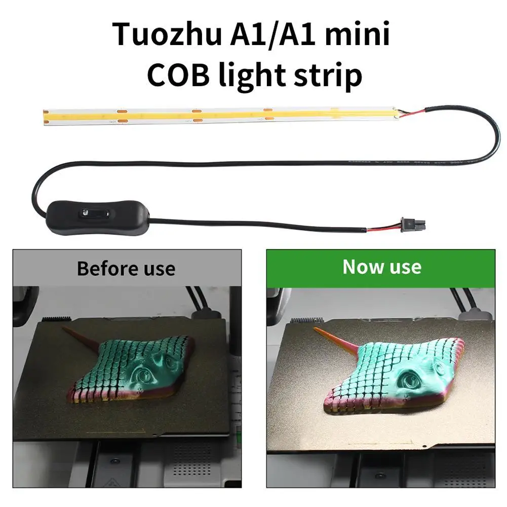 Световая лента для 3D-принтера Bambu Lab A1/A1mini светодиодная панель 24 В световая полоса