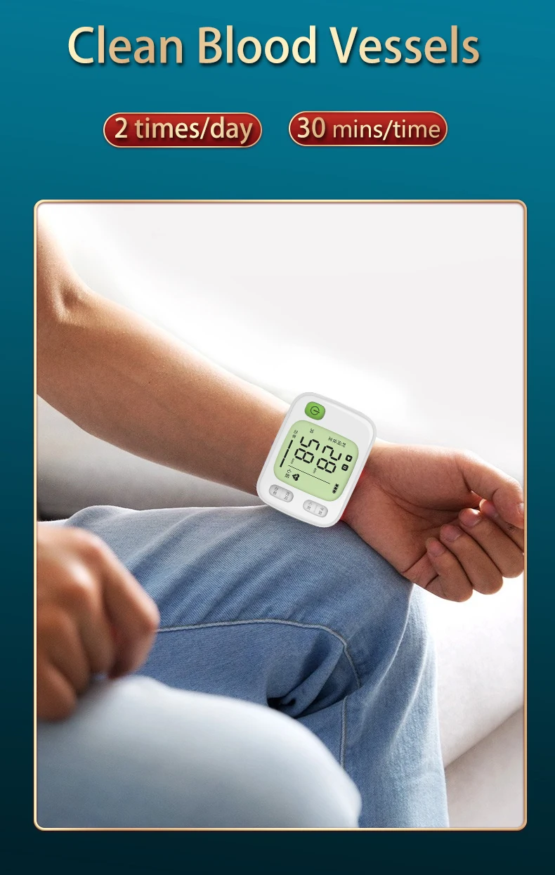 Наручные часы для физической лазерной терапии диабетической высокое кровяное