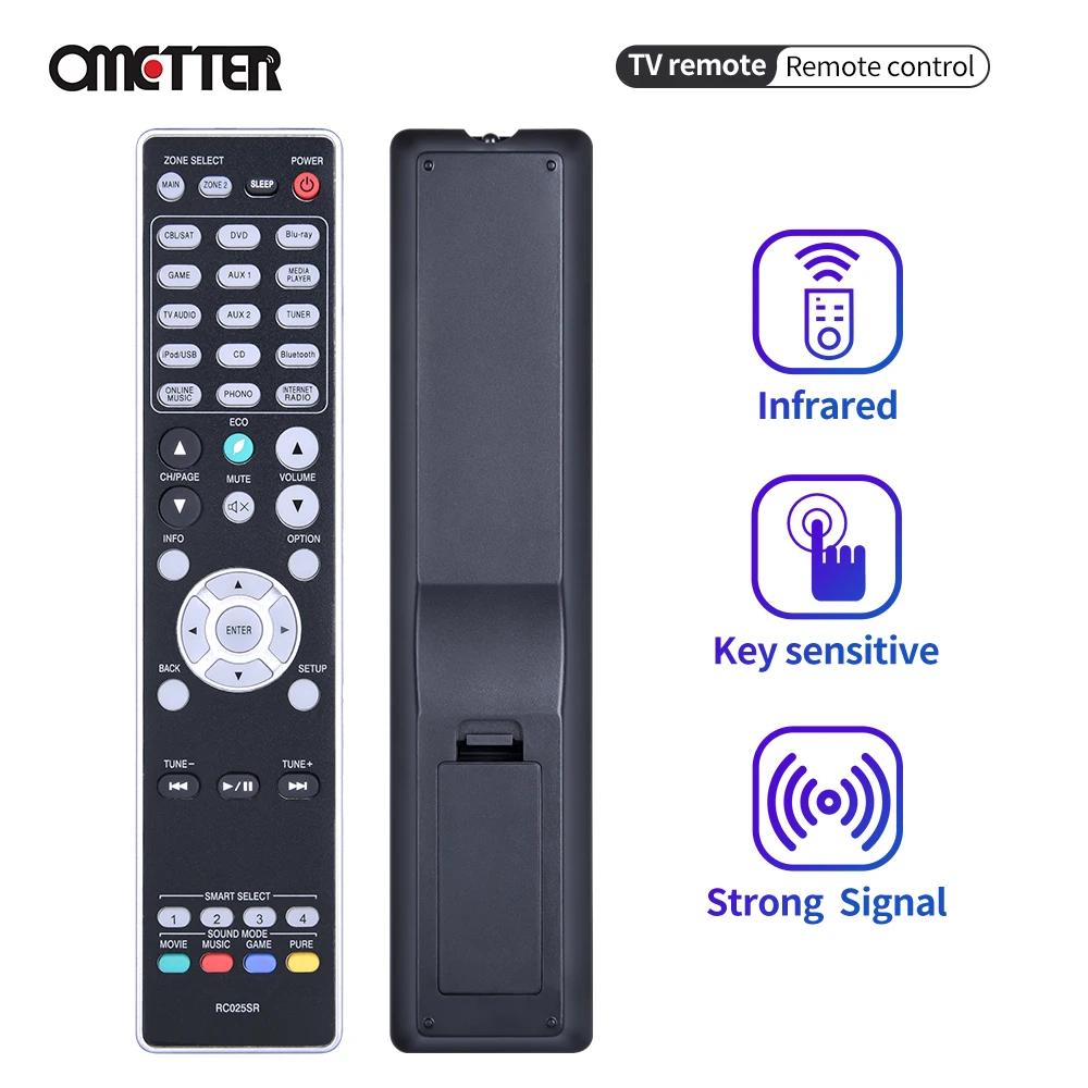 

RC025SR Remote Control For Marantz Audio/ Video Receiver NR1603 SR5008 SR6008 SR6009 SR6010 SR6011 RC020SR RC024SR RC033SR
