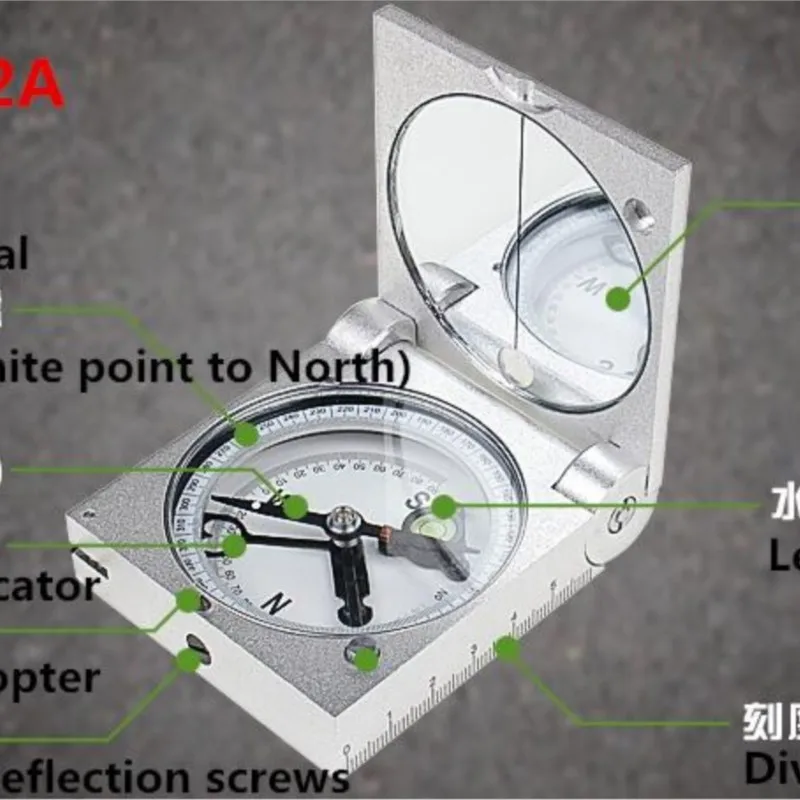 Harbin Geologic Compass DQL-2A Теодолит из алюминиевого сплава Professional Surveying