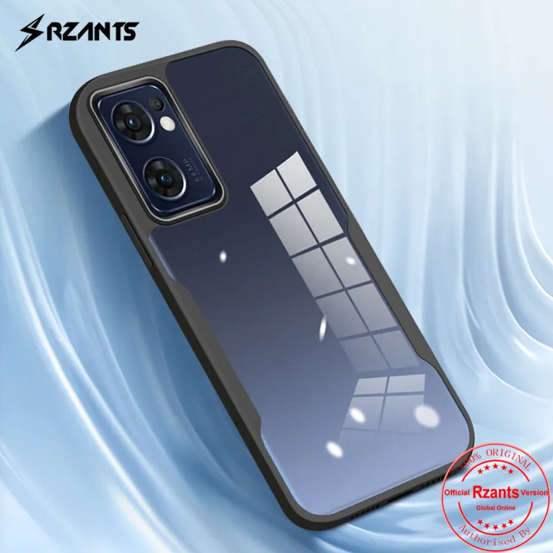 

Rzants Luxury Clear Case for Oppo Reno 7 Pro 5G Reno 7 5G Global Camera Lens Protective Cover Ultra Slim Thin Phone Fundas