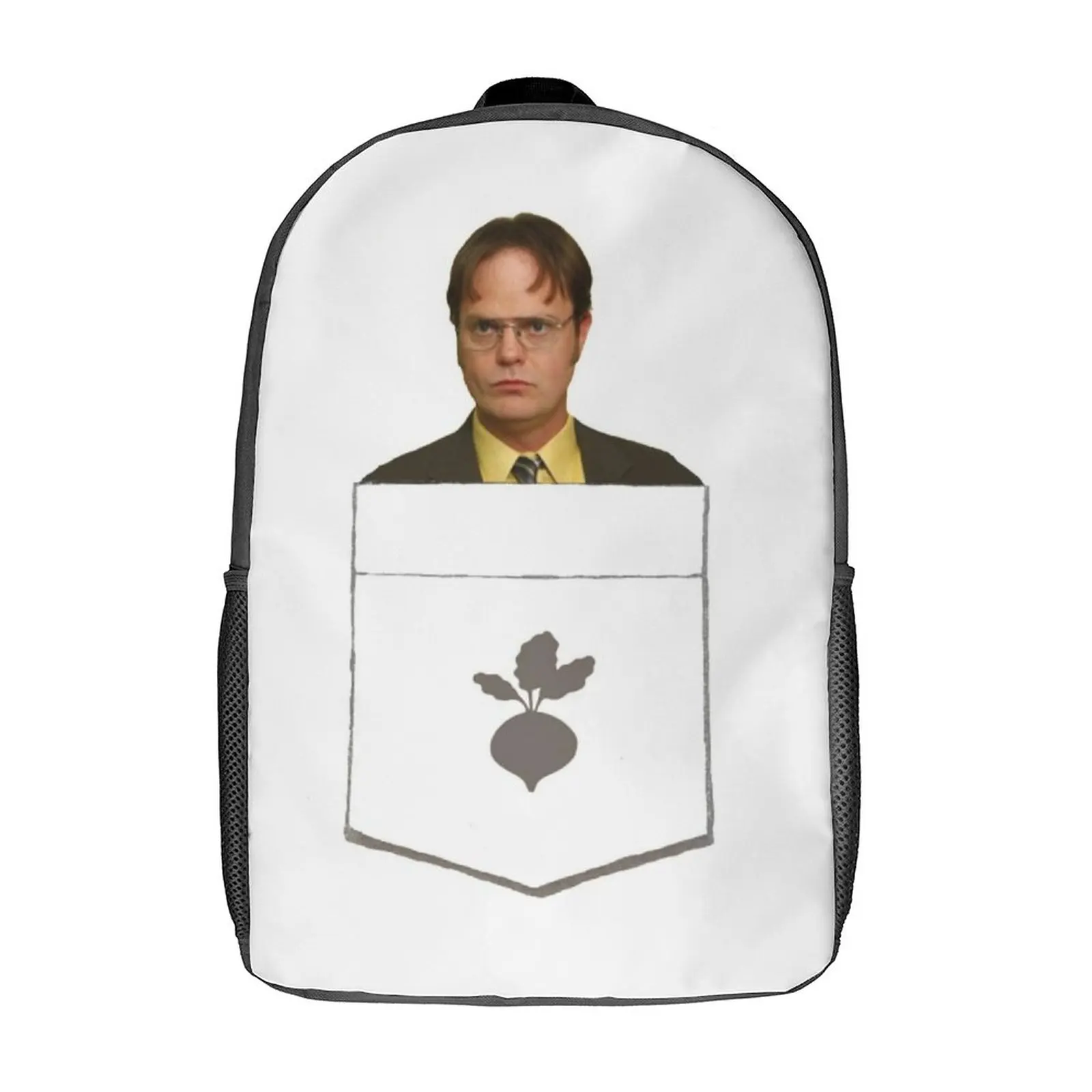 

Рюкзак Dwight Schrute для офиса, забавные мужские походные рюкзаки из полиэстера Курта хэлперта, дышащие кавайные школьные сумки, рюкзак