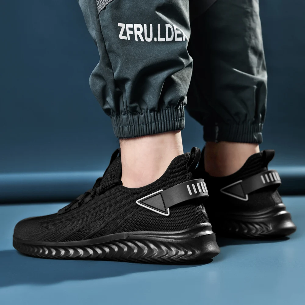 SALUDAS Fashion Men Sneakers Non Slip Shoes Sport Running Athletic Tennis Walking Shoes Breathable Lightweight Casual Sneakers