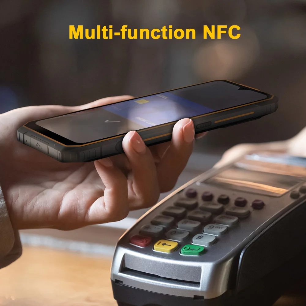 Cubot KingKong 5 Rugged IP68 Waterproof Smartphones 4GB+32GB 5000mAh Battery NFC 48MP Triple Camera Mobile Phones Face ID Unlock