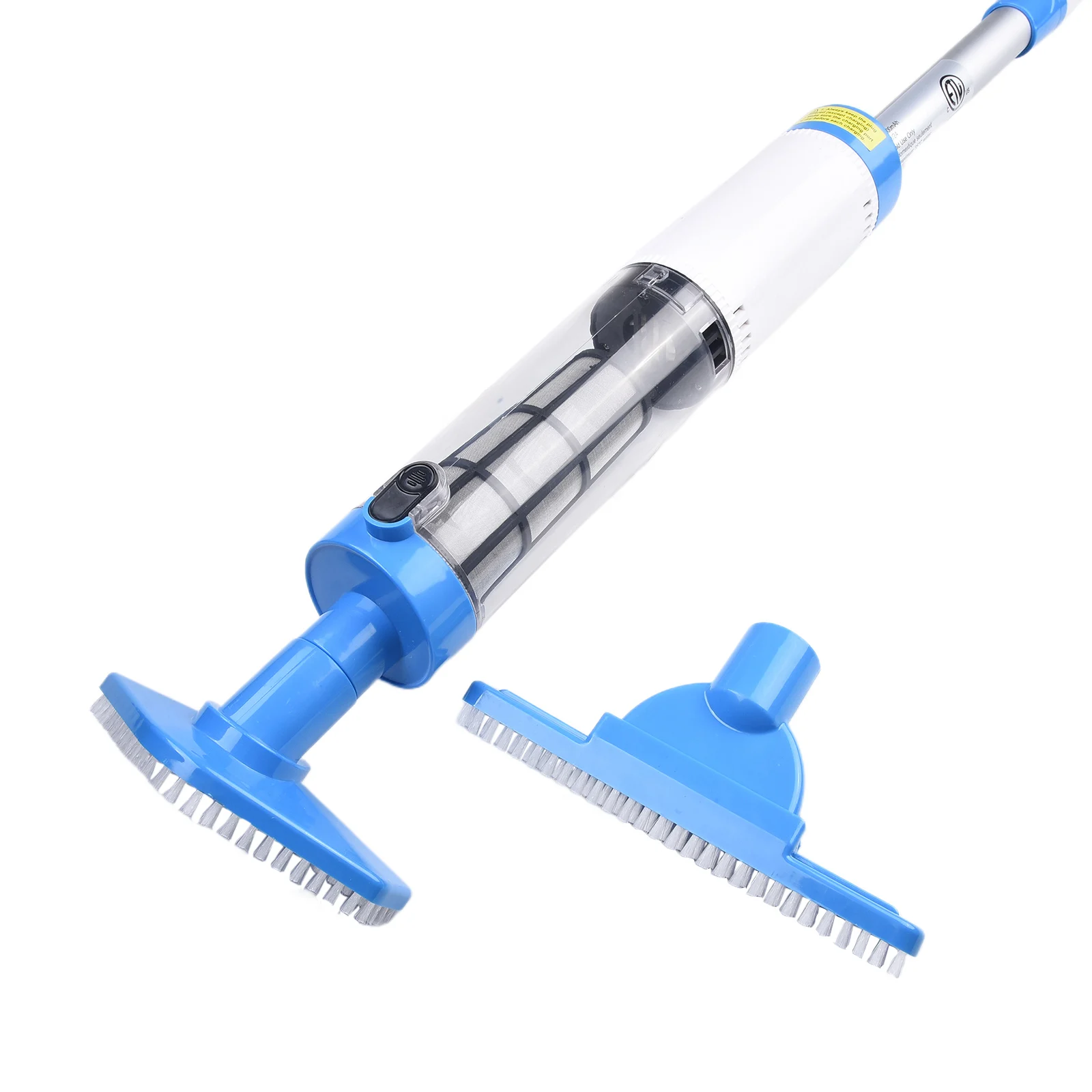 Пылесос аккумуляторный с ручкой и навигацией для бассейнов