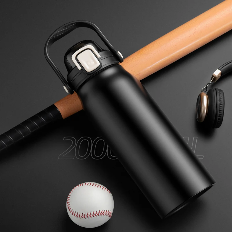 

1500 мл тумблера, термобутылка с трубочкой, большая термобутылка из нержавеющей стали, Термокружка для холодной и горячей воды, вакуумная фляжка, кружка для спортзала