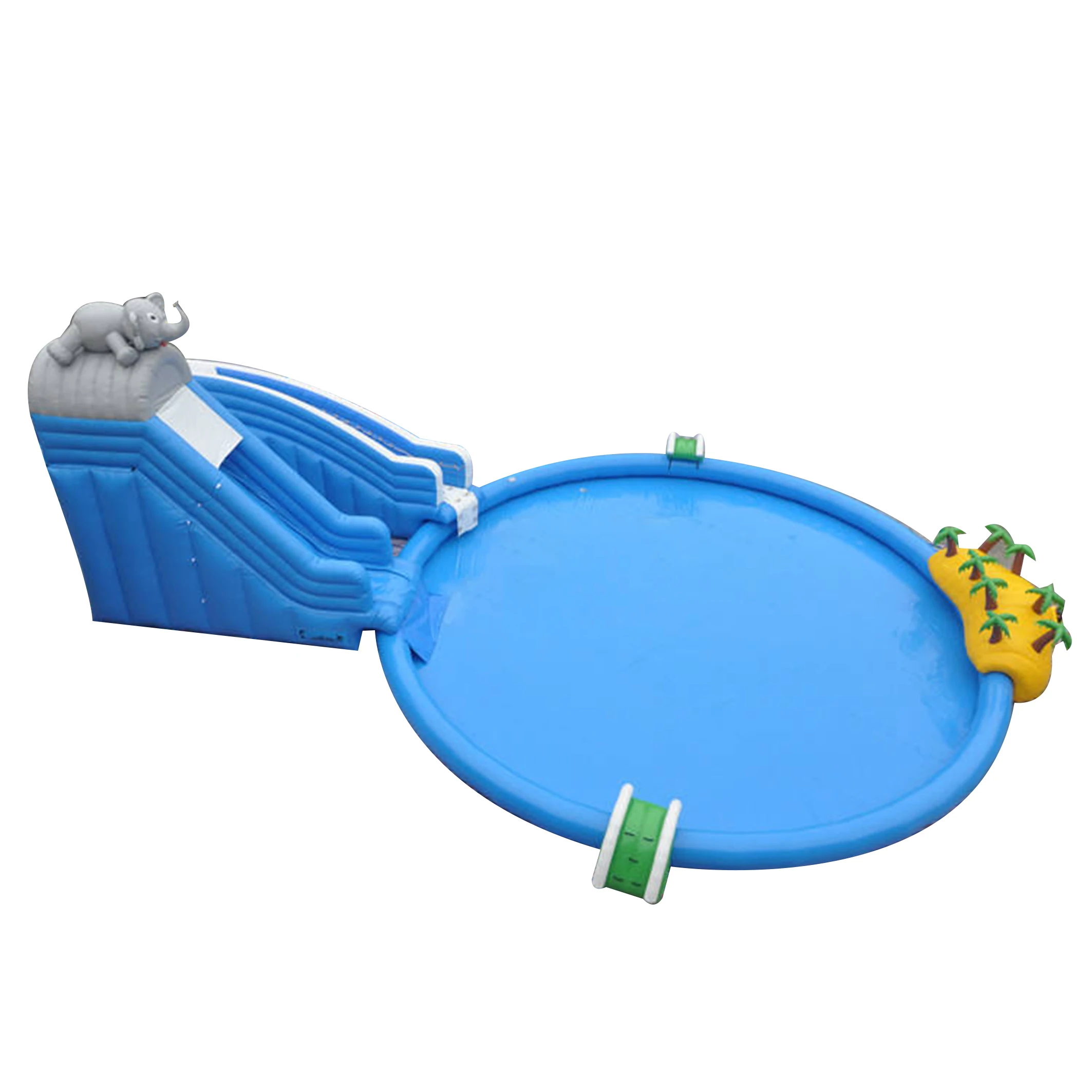 Уличный гигантский прыгающий домик с плавательным бассейном надувные