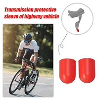 1 pair road bike brake shifter lever silicone cover bicycle sleeve protectors accessories mtb cycling cap anti scratch non n0b1