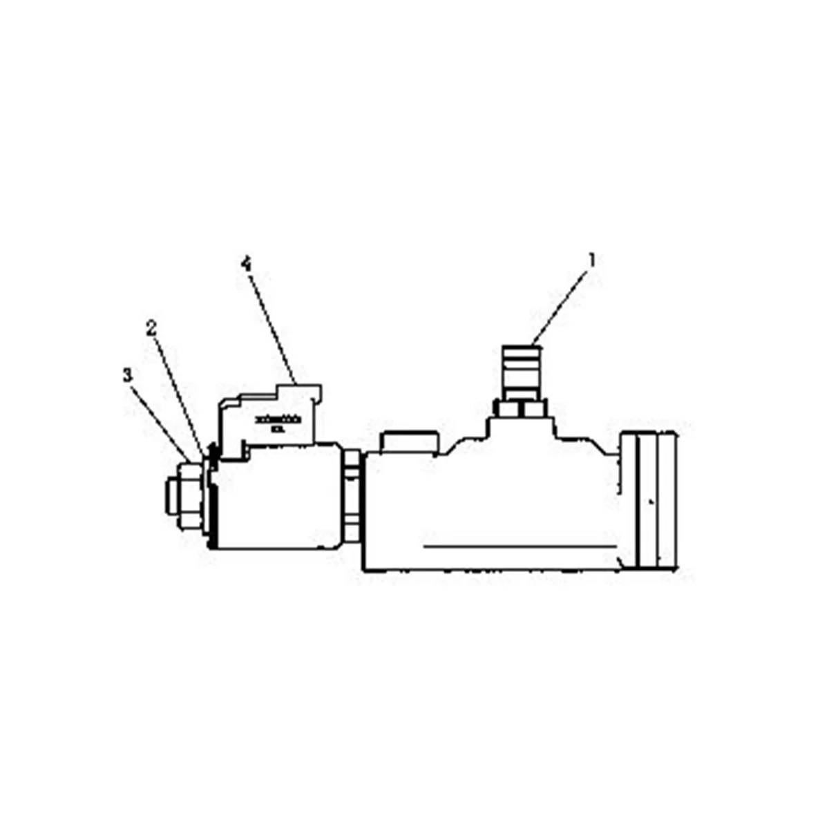 Номер: 2443114 244-3114 гидравлический запорный электромагнитный клапан для колесного