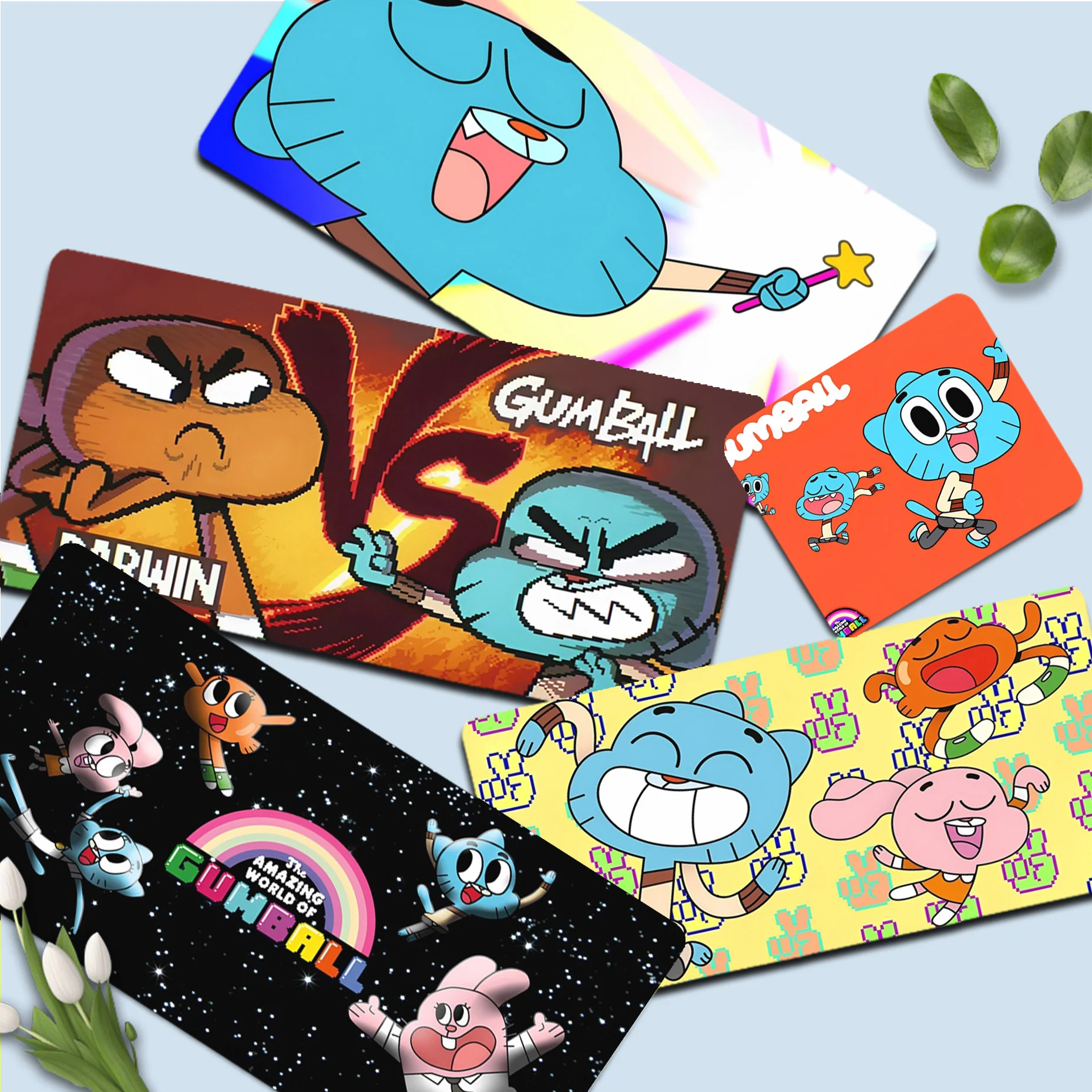 

The Amazing Funny W-world Of Gumball Mousepad High Quality gamer play mats Mousepad Size for Game Keyboard Pad for Gamer